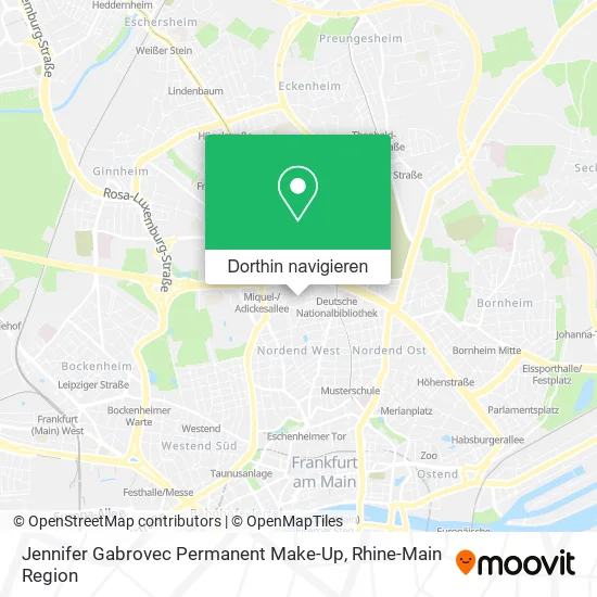 Jennifer Gabrovec Permanent Make-Up Karte