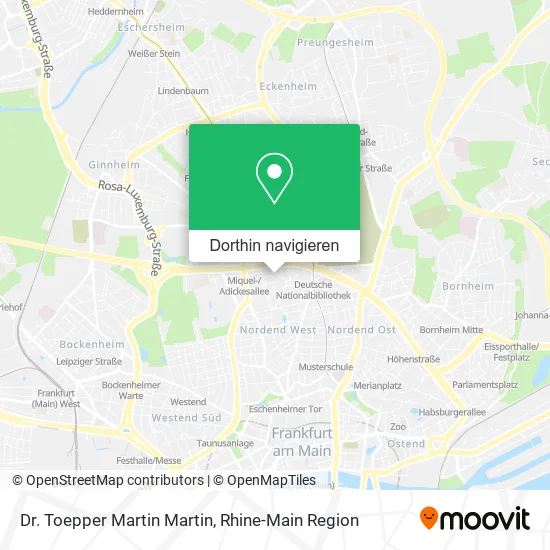 Dr. Toepper Martin Martin Karte