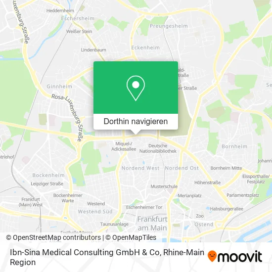 Ibn-Sina Medical Consulting GmbH & Co Karte