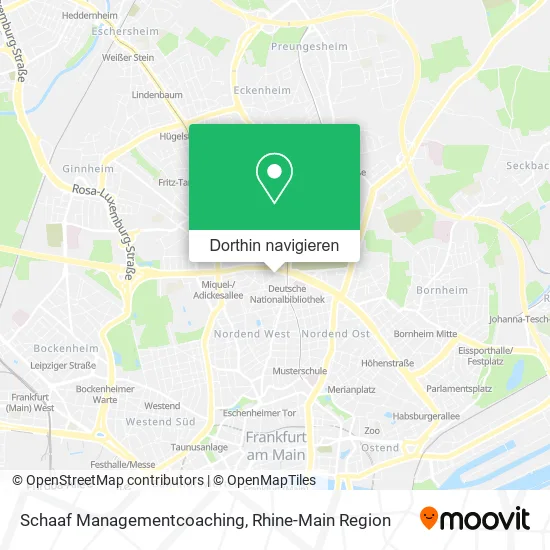 Schaaf Managementcoaching Karte