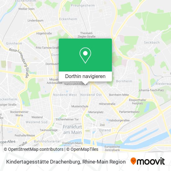 Kindertagesstätte Drachenburg Karte