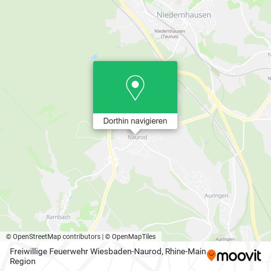 Freiwillige Feuerwehr Wiesbaden-Naurod Karte