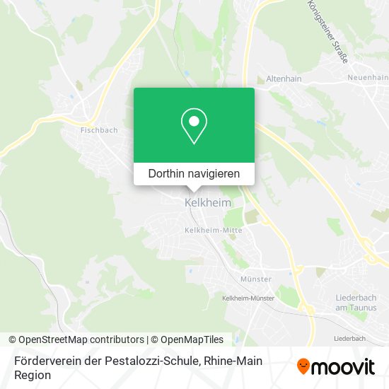Förderverein der Pestalozzi-Schule Karte