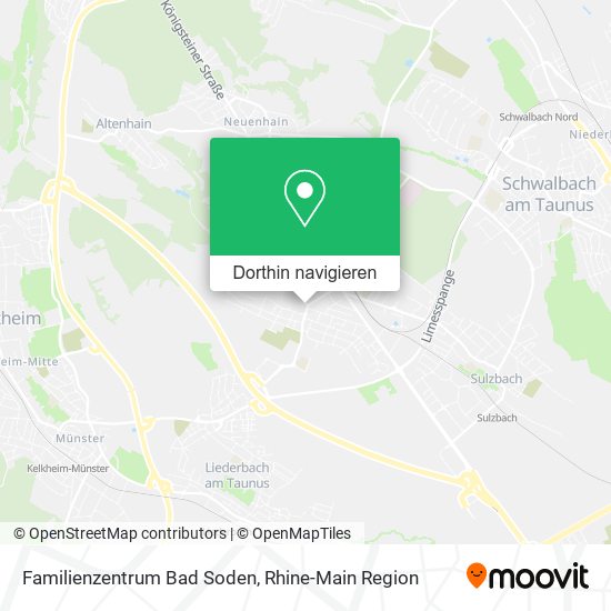 Familienzentrum Bad Soden Karte