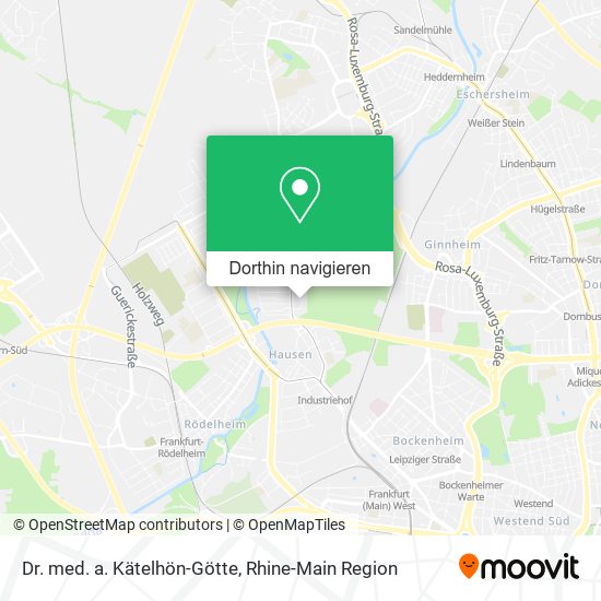 Dr. med. a. Kätelhön-Götte Karte