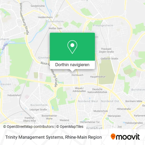 Trinity Management Systems Karte