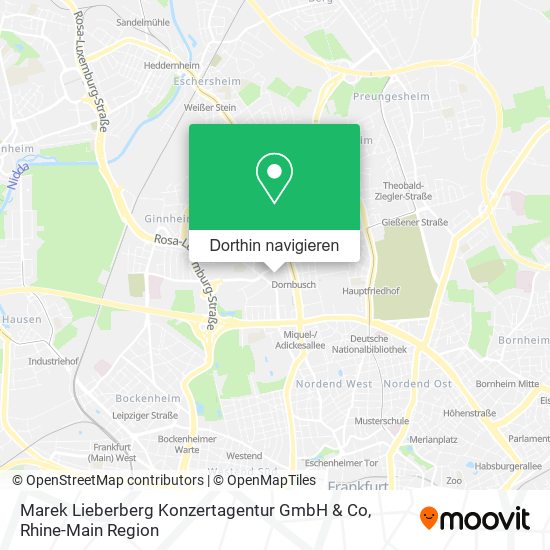 Marek Lieberberg Konzertagentur GmbH & Co Karte