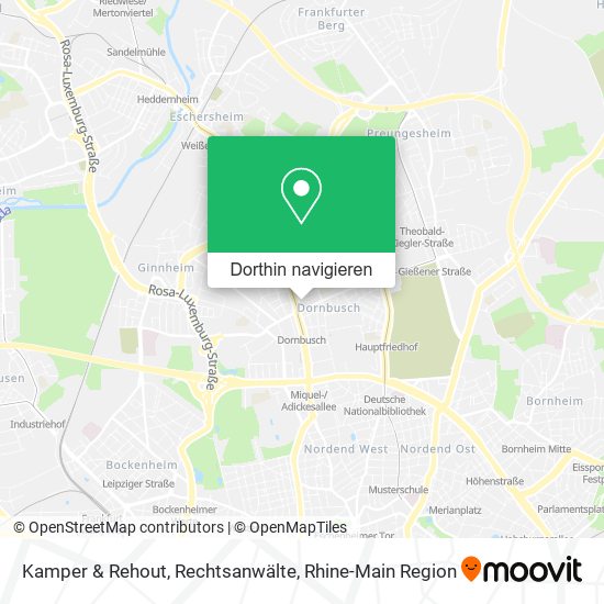 Kamper & Rehout, Rechtsanwälte Karte