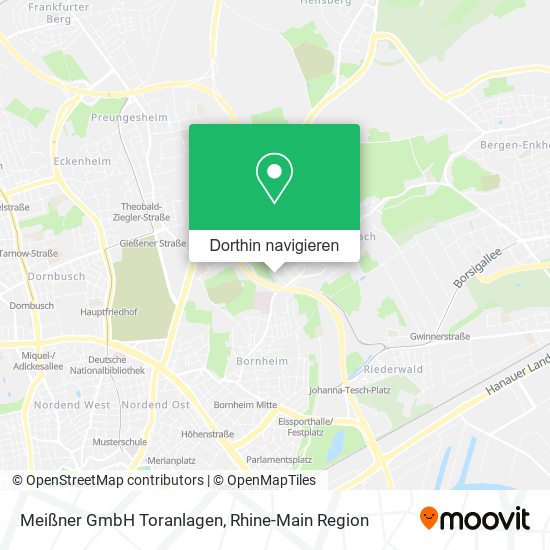 Meißner GmbH Toranlagen Karte