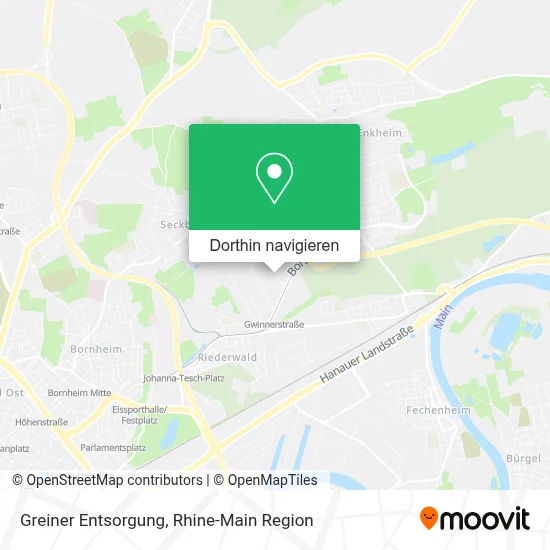 Greiner Entsorgung Karte