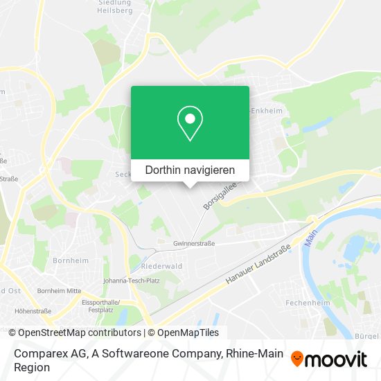 Comparex AG, A Softwareone Company Karte