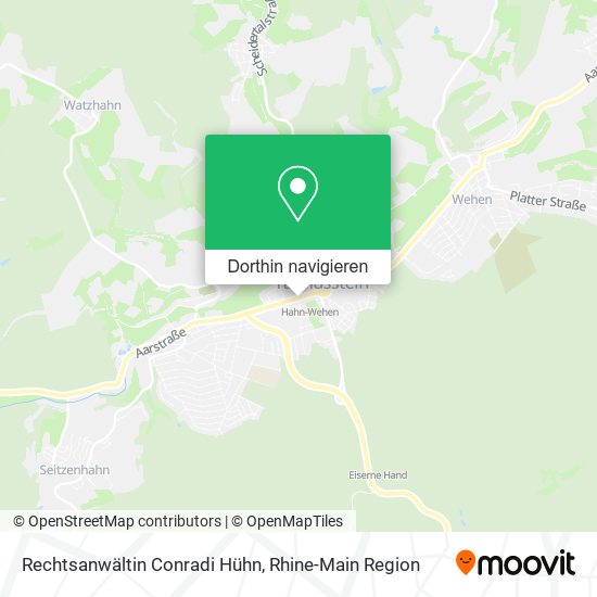 Rechtsanwältin Conradi Hühn Karte