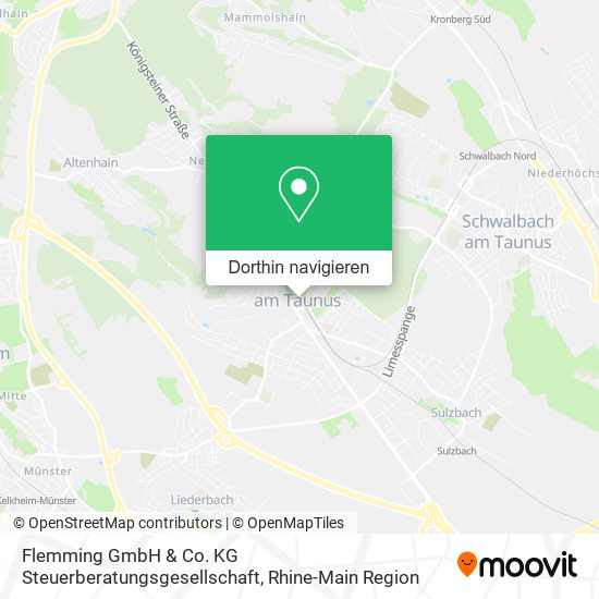 Flemming GmbH & Co. KG Steuerberatungsgesellschaft Karte