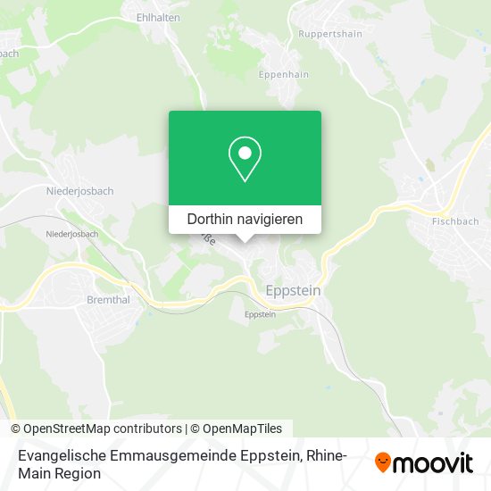 Evangelische Emmausgemeinde Eppstein Karte