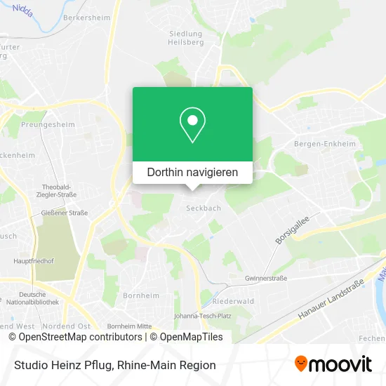 Studio Heinz Pflug Karte