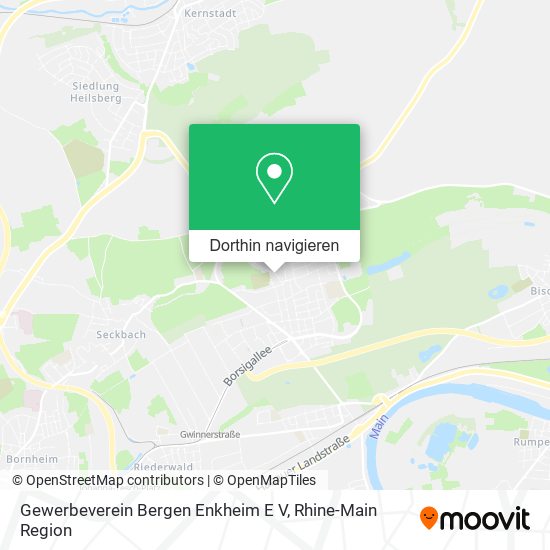 Gewerbeverein Bergen Enkheim E V Karte
