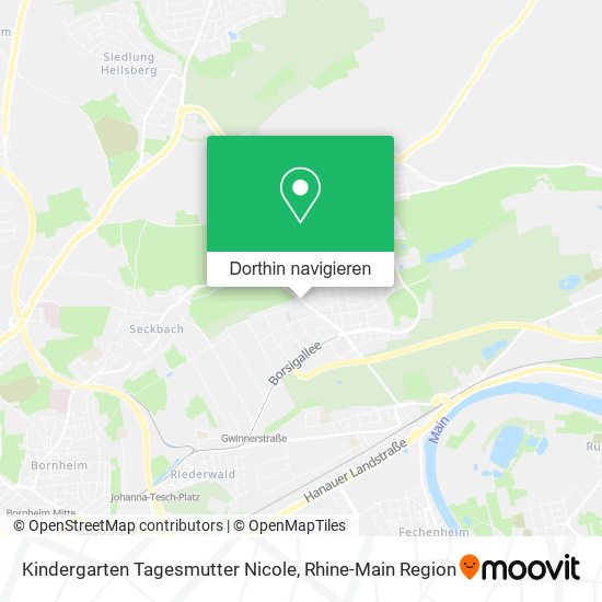 Kindergarten Tagesmutter Nicole Karte