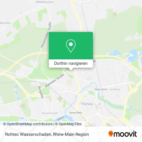 Rohtec Wasserschaden Karte