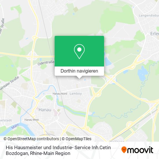 His Hausmeister und Industrie- Service Inh.Cetin Bozdogan Karte