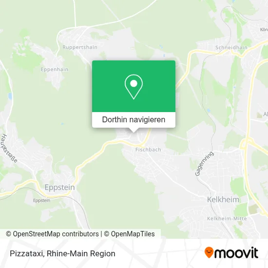 Pizzataxi Karte
