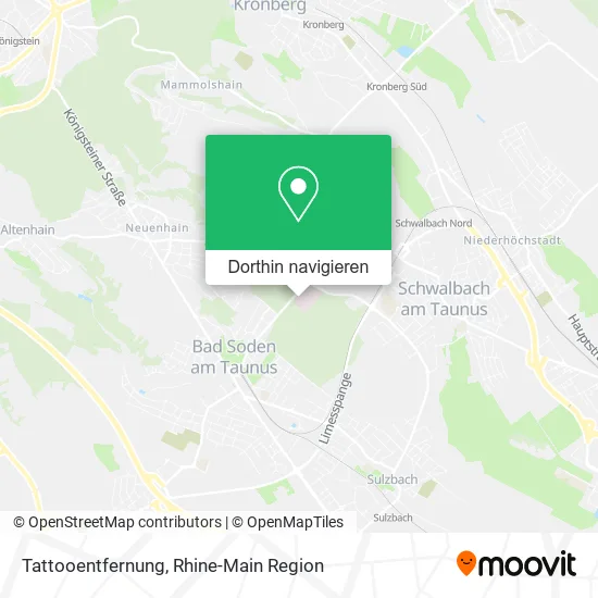 Tattooentfernung Karte