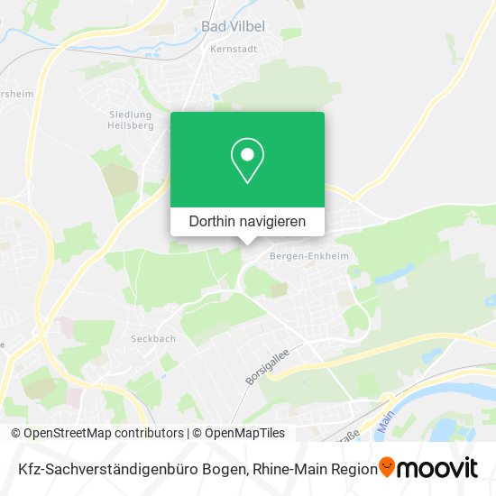 Kfz-Sachverständigenbüro Bogen Karte