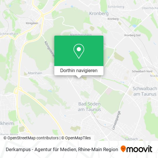 Derkampus - Agentur für Medien Karte