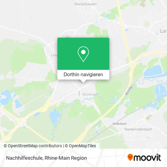 Nachhilfeschule Karte