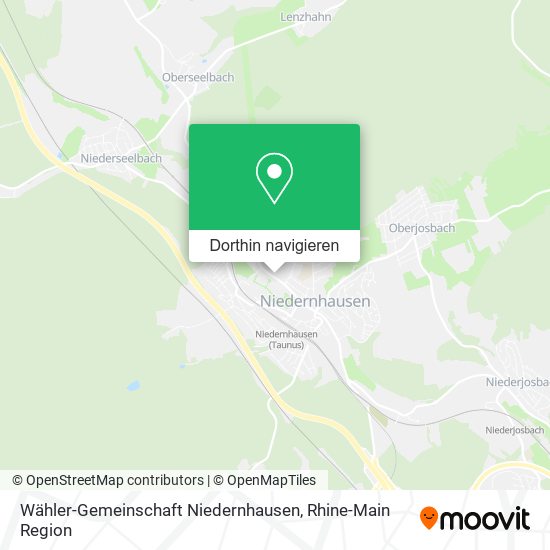 Wähler-Gemeinschaft Niedernhausen Karte