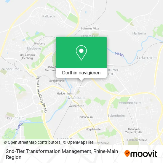 2nd-Tier Transformation Management Karte