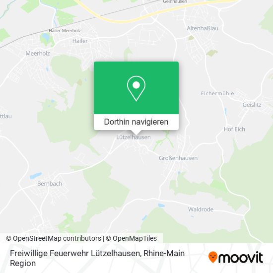 Freiwillige Feuerwehr Lützelhausen Karte