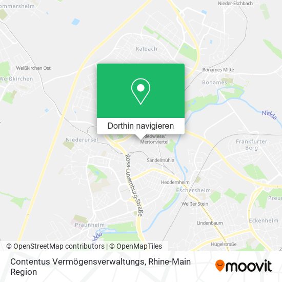 Contentus Vermögensverwaltungs Karte