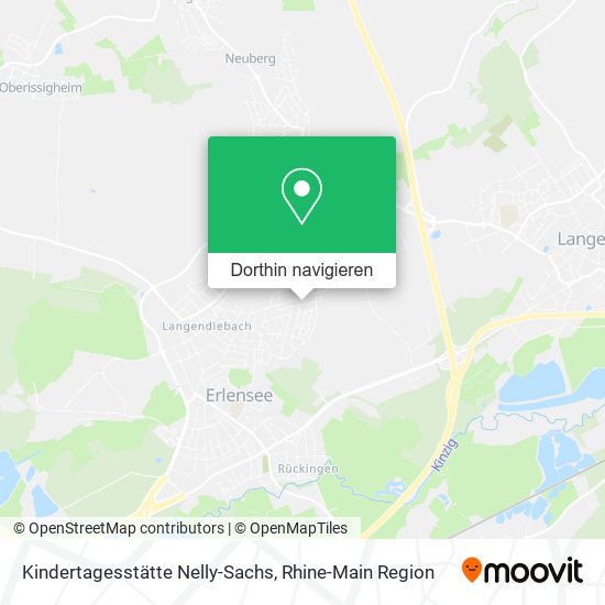 Kindertagesstätte Nelly-Sachs Karte