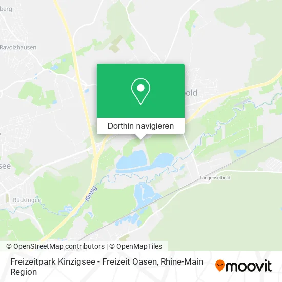 Freizeitpark Kinzigsee - Freizeit Oasen Karte