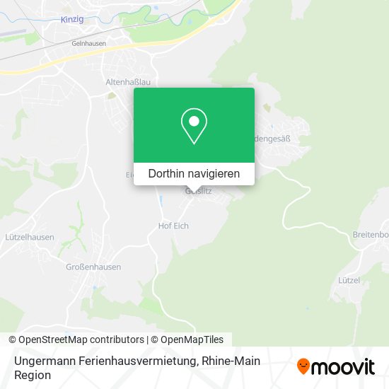 Ungermann Ferienhausvermietung Karte