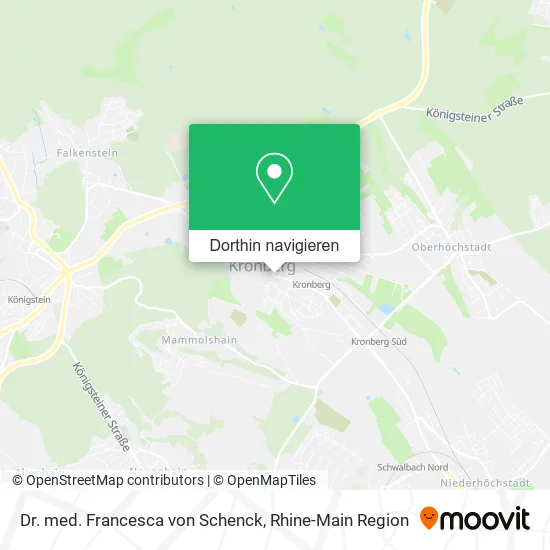 Dr. med. Francesca von Schenck Karte