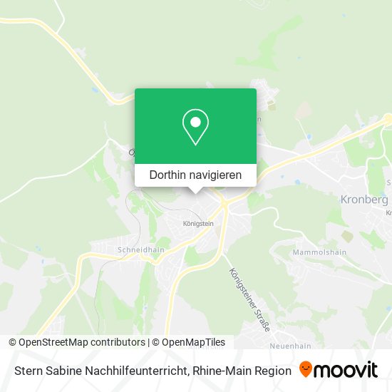 Stern Sabine Nachhilfeunterricht Karte
