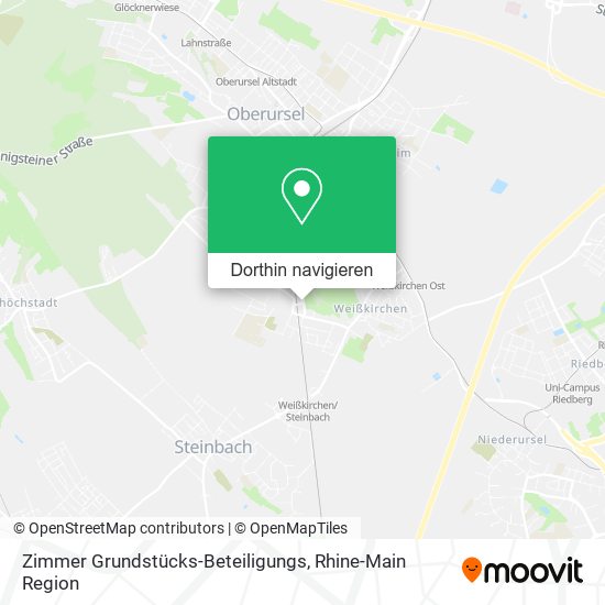 Zimmer Grundstücks-Beteiligungs Karte