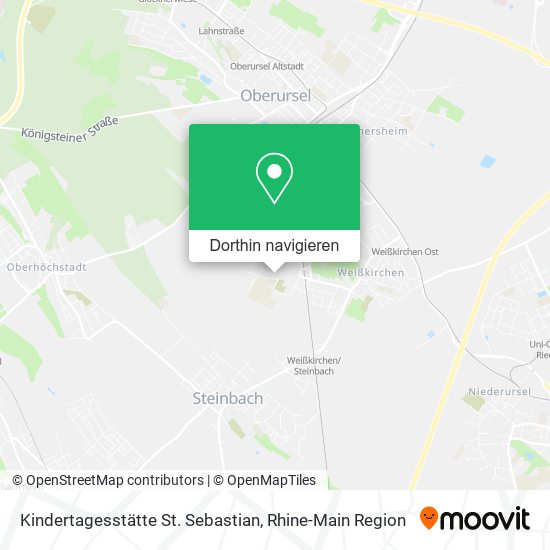 Kindertagesstätte St. Sebastian Karte