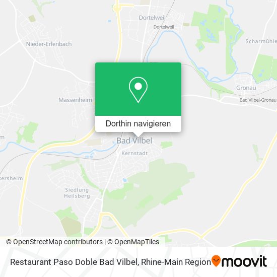 Restaurant Paso Doble Bad Vilbel Karte