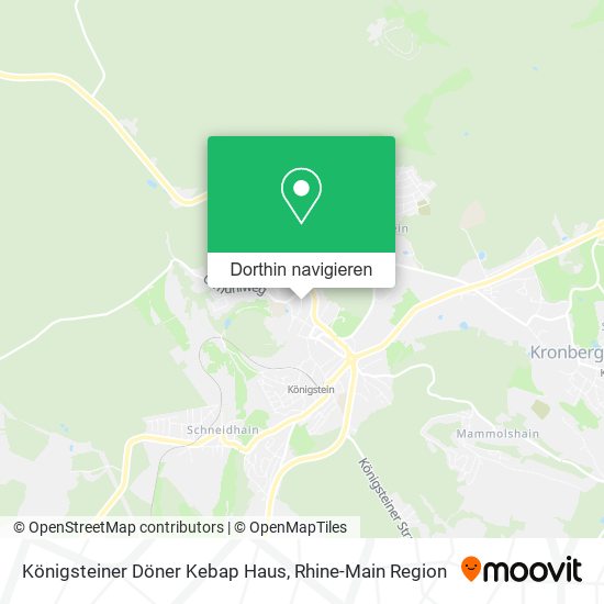 Königsteiner Döner Kebap Haus Karte