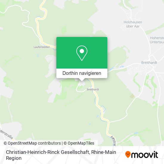 Christian-Heinrich-Rinck Gesellschaft Karte