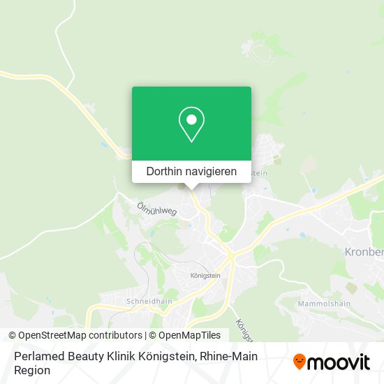 Perlamed Beauty Klinik Königstein Karte