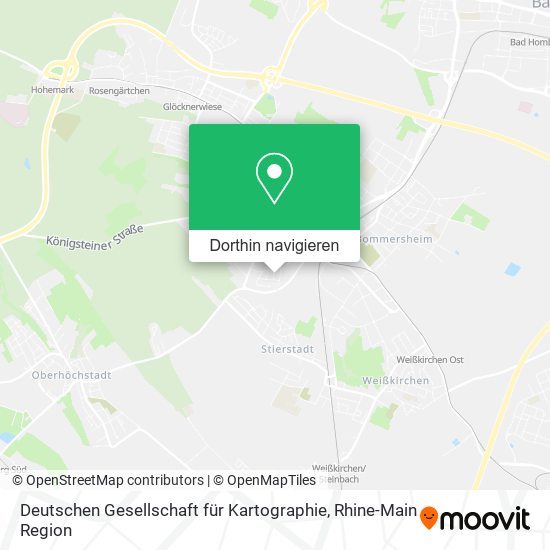 Deutschen Gesellschaft für Kartographie Karte