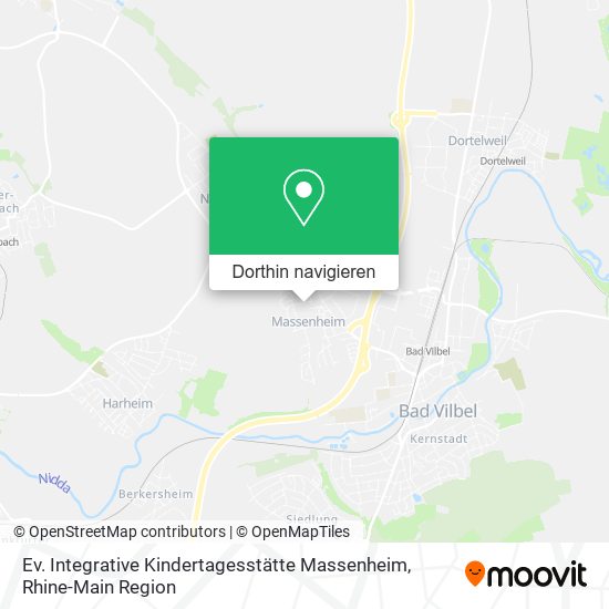 Ev. Integrative Kindertagesstätte Massenheim Karte