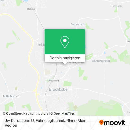 Jw Karosserie U. Fahrzeugtechnik Karte