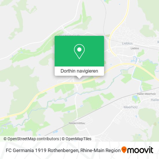FC Germania 1919 Rothenbergen Karte