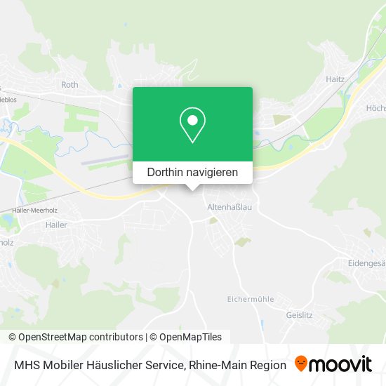 MHS Mobiler Häuslicher Service Karte