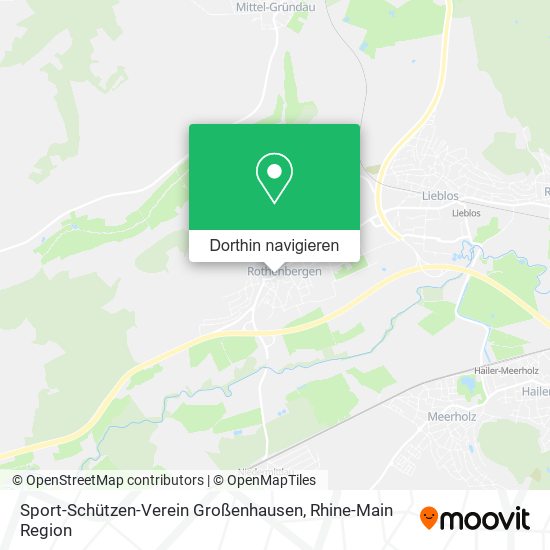 Sport-Schützen-Verein Großenhausen Karte