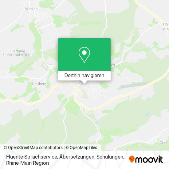 Fluente Sprachservice, Ãbersetzungen, Schulungen Karte